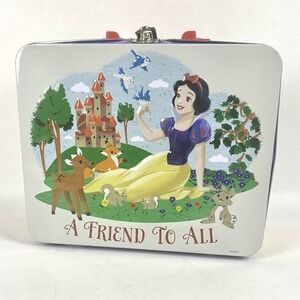 Vintage Snow White "A Friend To All"  Metal Lunchbox No Thermos